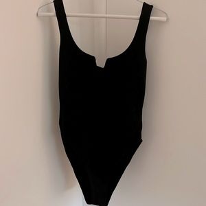 Black Nastygal Bodysuit